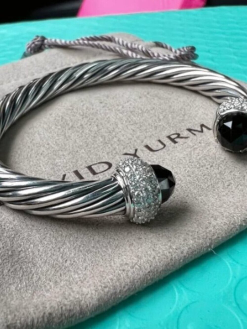 David Yurman Opening Bracelet 4mm - Picture 3 of 5